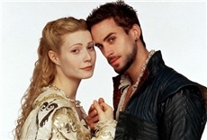 Escena de Shakespeare enamorado