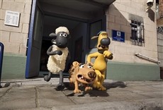 Escena de La oveja Shaun: La película