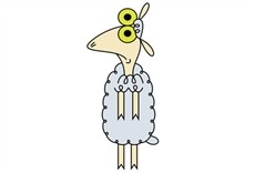 Escena de Sheep en la gran ciudad