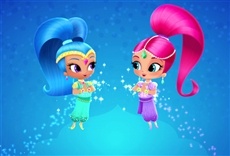 Escena de Shimmer y Shine