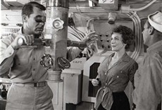 Escena de Sirenas y tiburones