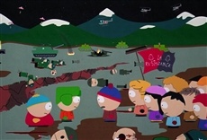 Escena de South Park: Más grande, más largo y sin cortes