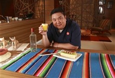 Escena de Sushi con sabor latino