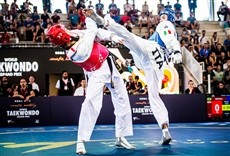 Escena de Taekwondo - GP Sofia