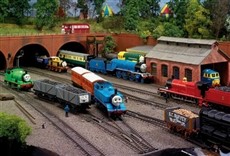 Escena de Thomas y sus amigos