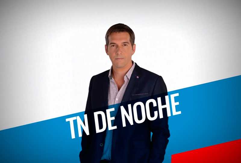 Televisión TN de noche