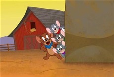Escena de Tom y Jerry: ¡Arriba, vaquero!