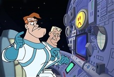 Escena de Tom y Jerry: Rumbo a marte