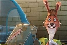 Escena de Tortuga contra Liebre