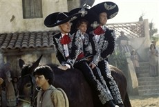 Escena de Los tres amigos