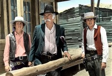 Escena de Tres forajidos y un pistolero