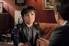 Escena de Muerte en un funeral