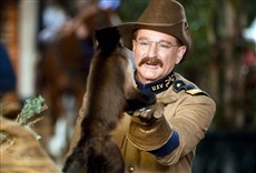 Escena de Noche en el museo