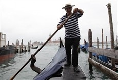 Escena de Venecia salvaje