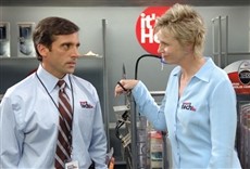 Escena de Virgen a los 40