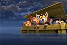 Escena de Viva el rey Julien, en el exilio