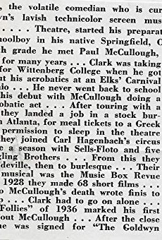 Películas de Bobby Clark