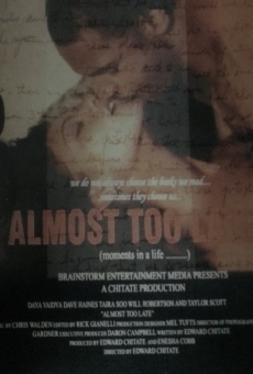 Almost Too Late stream online deutsch