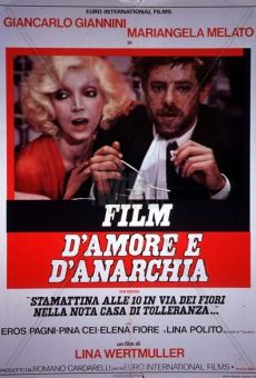 Film d'amore e d'anarchia online free