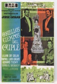 Aquellos tiempos del cuplé on-line gratuito