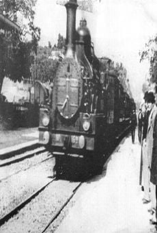 Arrivée d'un train à Melbourne