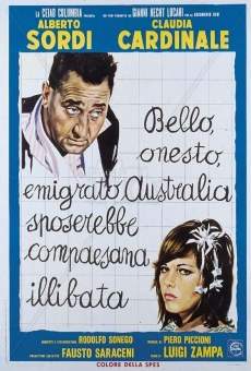 Ver película Bello, honesto, emigrado a Australia quiere casarse con chica intocada