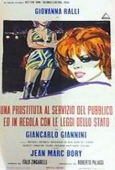 Una prostituta al servizio del pubblico e in regola con le leggi dello stato