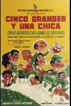 Película: Cinco grandes y una chica