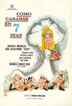 Cómo casarse en siete días online streaming