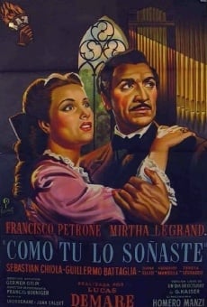 Como tú lo soñaste online streaming