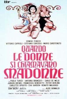 Quando le donne si chiamavano 'Madonne'