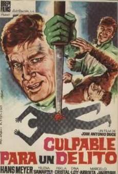 Culpable para un delito (1966)