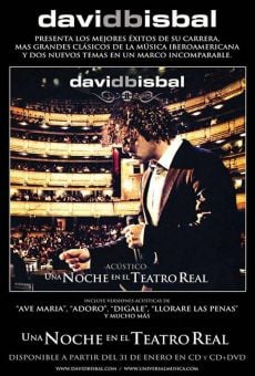 David Bisbal: Una noche en el Teatro Real online