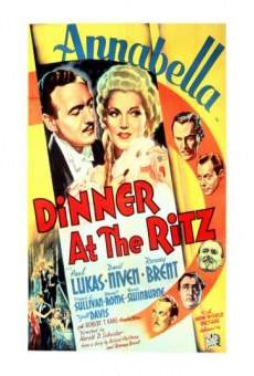 Dinner At the Ritz online free