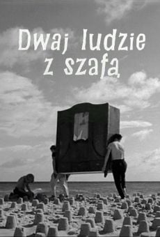 Dwaj ludzie z szafa