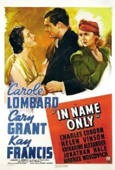 In Name Only (1939)