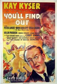 You'll Find Out online streaming