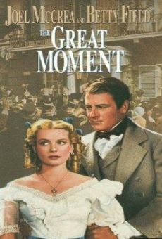 The Great Moment online streaming