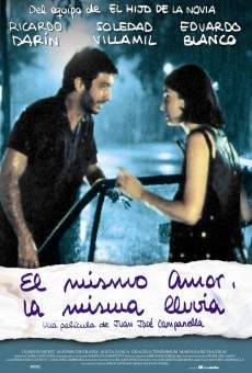 El mismo amor, la misma lluvia online streaming