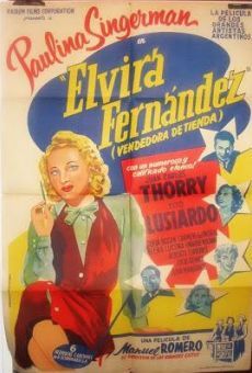 Elvira Fernández, vendedora de tienda gratis