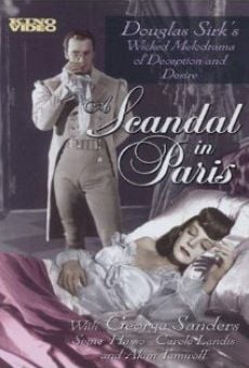 A Scandal in Paris, película en español