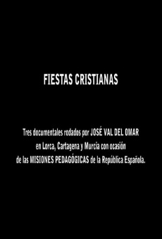 Fiestas Cristianas/Fiestas Profanas / Misiones Pedagógicas Fiestas cristianas y fiestas profanas online