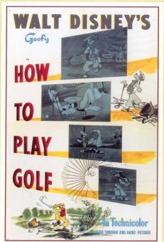 Goofy in How to Play Golf on-line gratuito