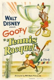 Goofy in Tennis Racquet on-line gratuito