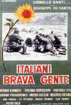 Italiani brava gente online free