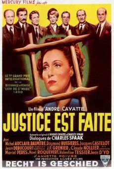 Watch Justice est faite online stream