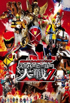 Kamen raidâ × Sûpâ sentai × Uchuu keiji: Supâ hîrô taisen Z en ligne gratuit