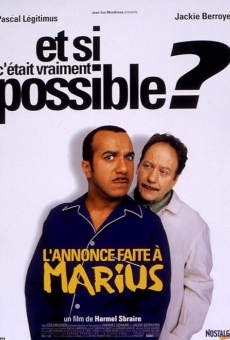 L'annonce faite à Marius gratis