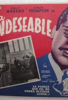 La indeseable online streaming