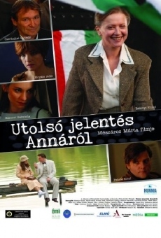 Utolsó jelentés Annáról stream online deutsch